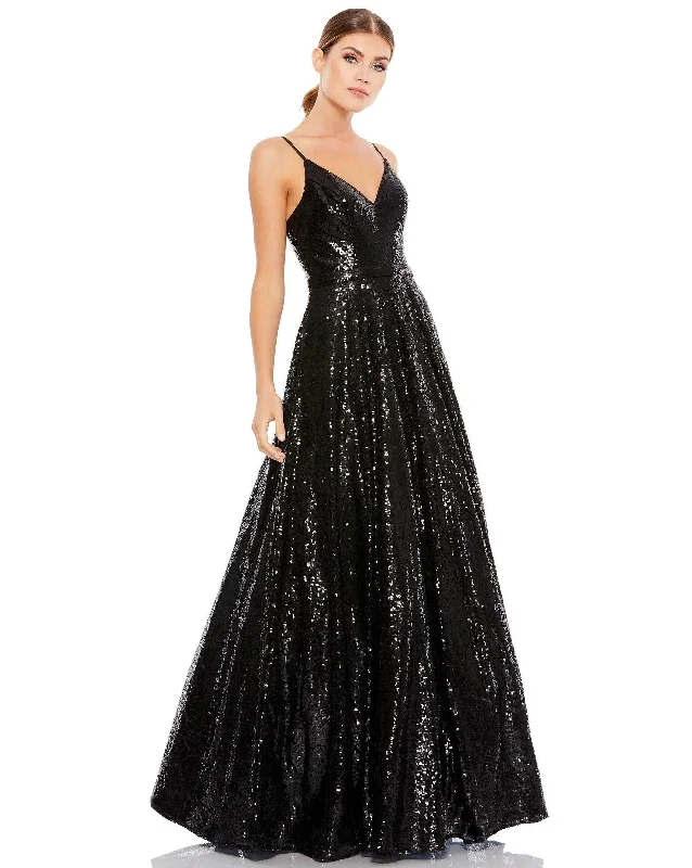 The Best Sale of the Year!Mac Duggal 49483 Long Formal Prom Ball Gown