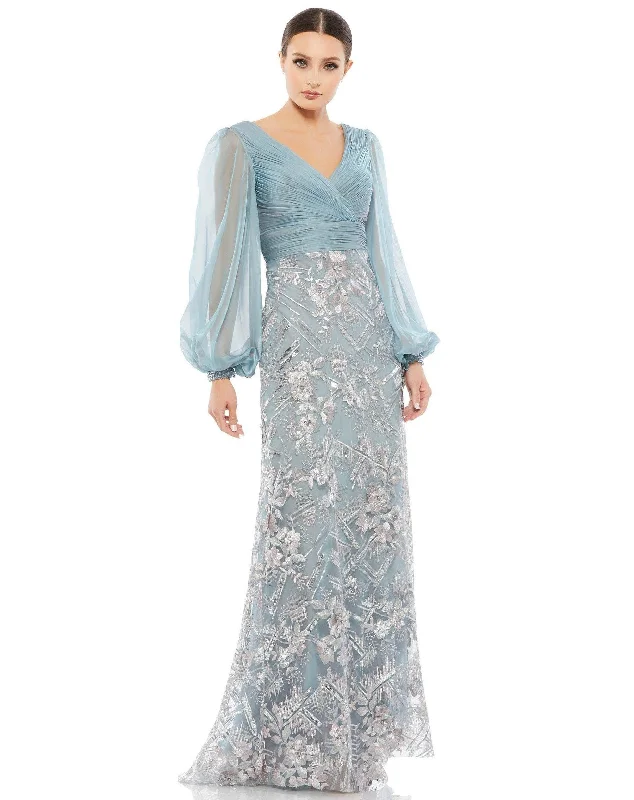 Instant Savings Await!Mac Duggal 67886 Long Mother of the Bride Gown