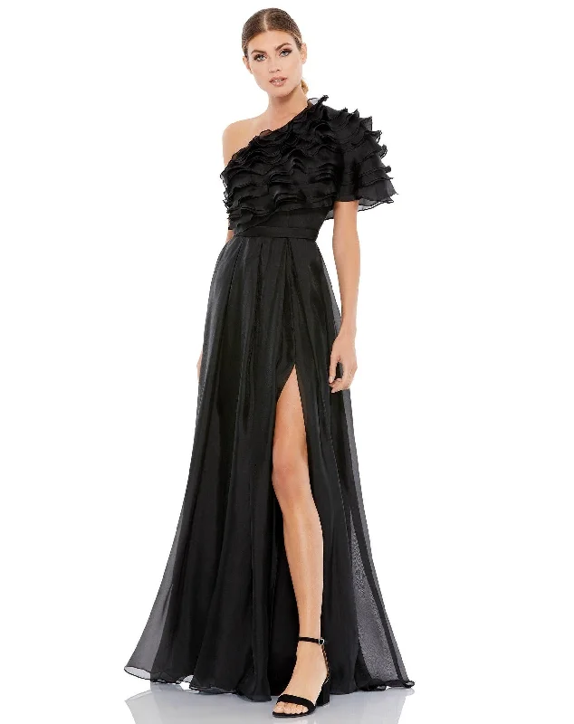 Best Offers of the Month!Mac Duggal 26527 Long One Shoulder Evening Gown