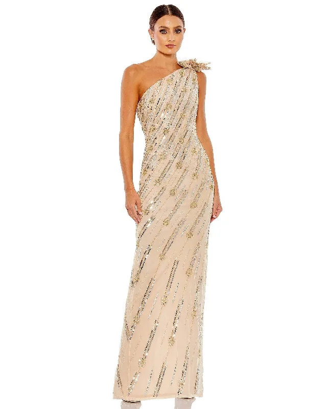 Don't Miss Out!Mac Duggal 93739 Long One Shoulder Formal Dress