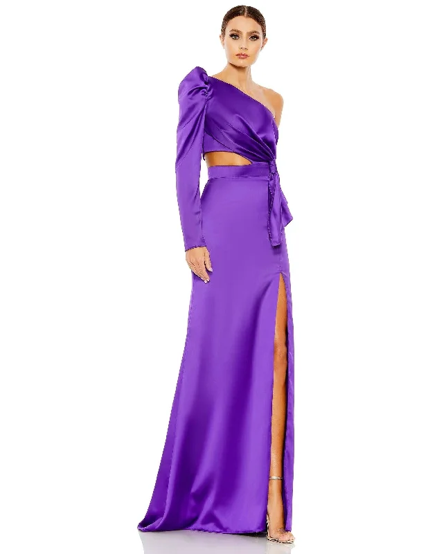 Snag the Best Prices Now!Mac Duggal 49570 Long One Shoulder Formal Prom Gown