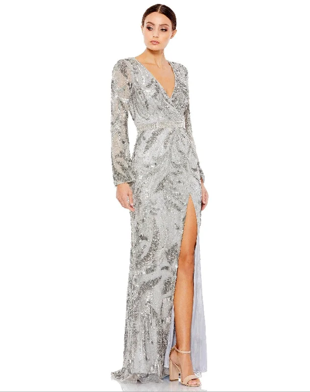 Save More Than Ever!Mac Duggal 5222 Long Sleeve Formal Dress
