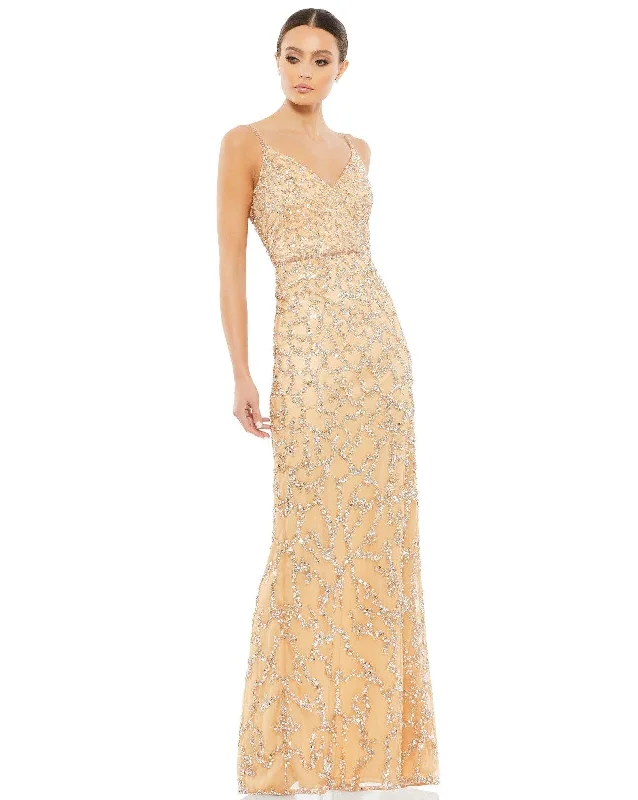 Buy More, Save More!Mac Duggal 5481 Long Spaghetti Strap Formal Gown