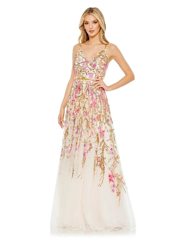 Huge Price Cuts Await!Mac Duggal 5671 Long Spaghetti Strap Prom Dress