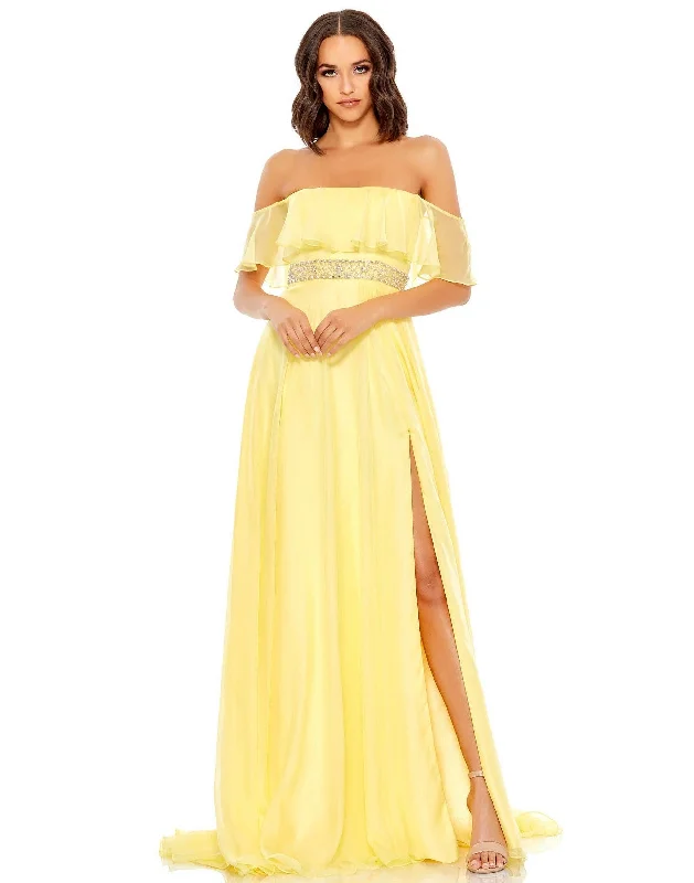 Exclusive Offers You’ll Love!Mac Duggal 67817 Long Strapless Formal Prom Gown