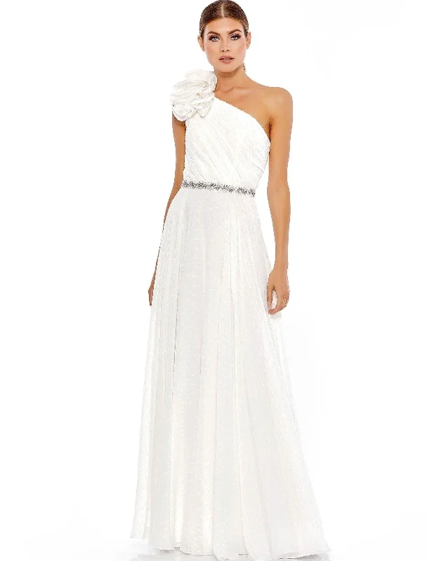 Bigger Savings, Better Shopping!Mac Duggal 49179 Prom Long Formal Ruffle Dress
