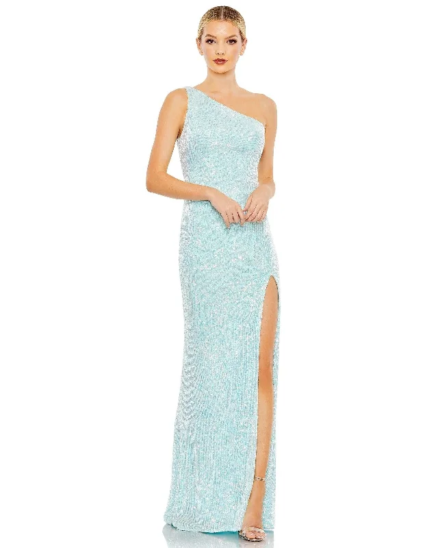 Shop Now and Save!Mac Duggal 26990 Prom Long One Shoulder Formal Gown