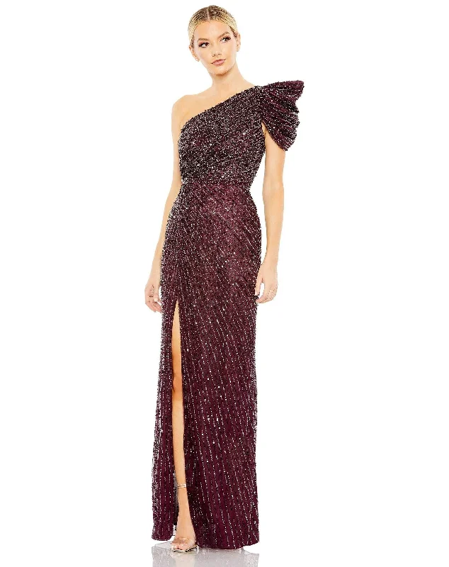 Time to Snag a Bargain!Mac Duggal 5622 Prom Long One Shoulder Formal Gown