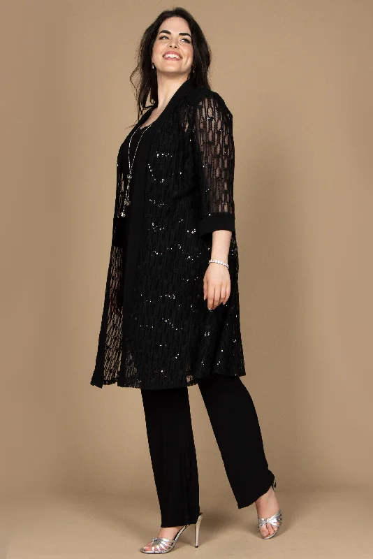 Score Huge Discounts Today!R&M Richards 7914 Formal Duster Pant Suit