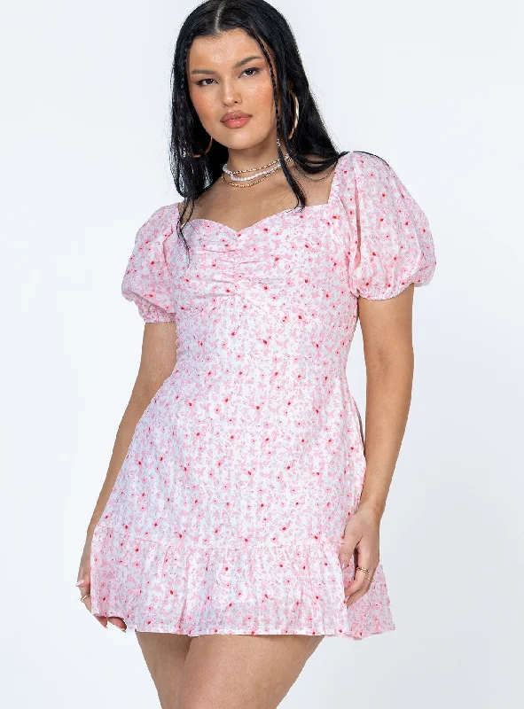 Price Drop Alert!Storm Mini Dress Pink