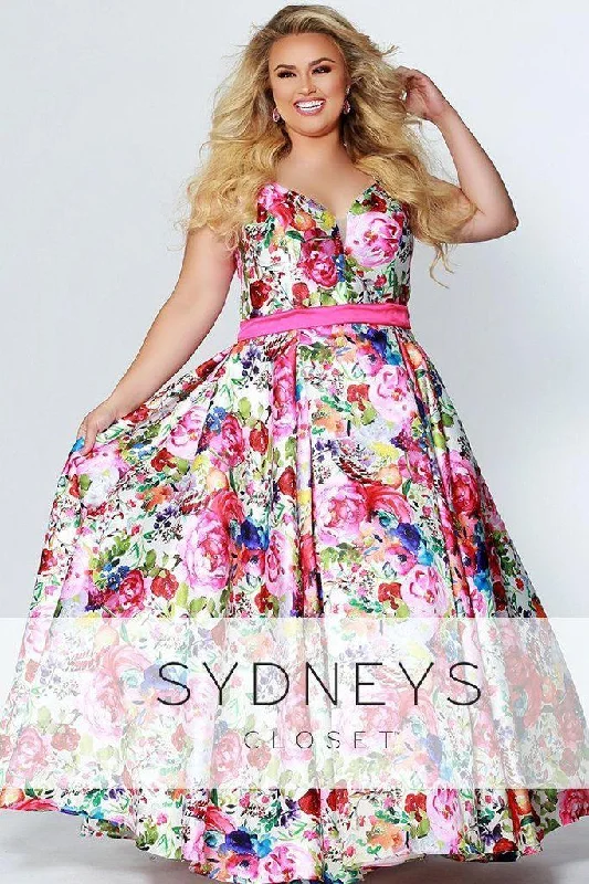 Unmissable Offers Await!Sydneys Closet Long Floral Prom Dress