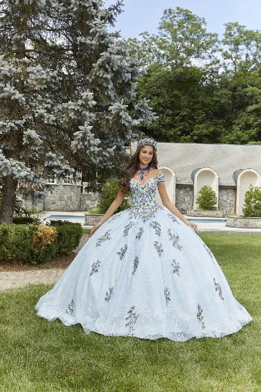 Sale Alert – Get Ready to Shop!Vizcaya by Morilee Floral Embroidered Quince Dress 89405