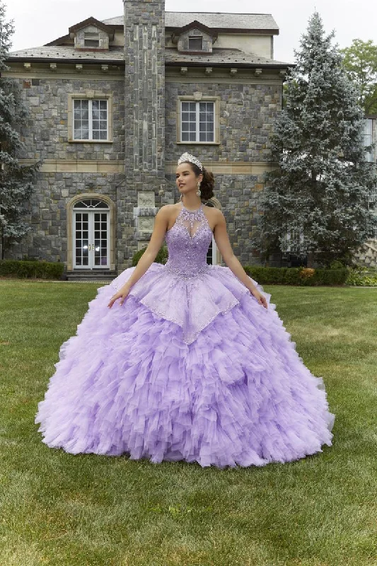 Shop Today, Save Tomorrow!Vizcaya by Morilee High Neckline Quince Dress 89406