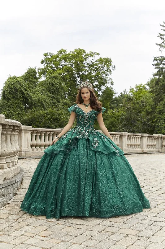 Mega Sale Happening Now!Vizcaya by Morilee Flounced Lace Quince Dress 89412