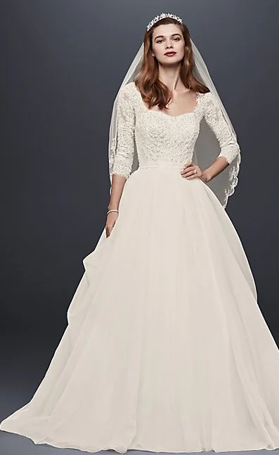 Exclusive Deals Just for You!Oleg Cassini Sleeve Organza BG BE