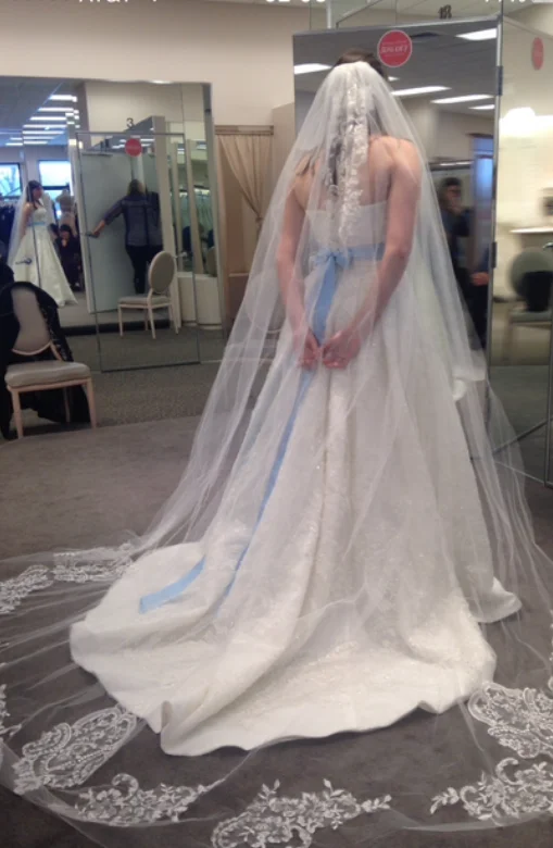 Shop Early, Save Big!Oleg Cassini Sweetheart Organza Tulle 14010472