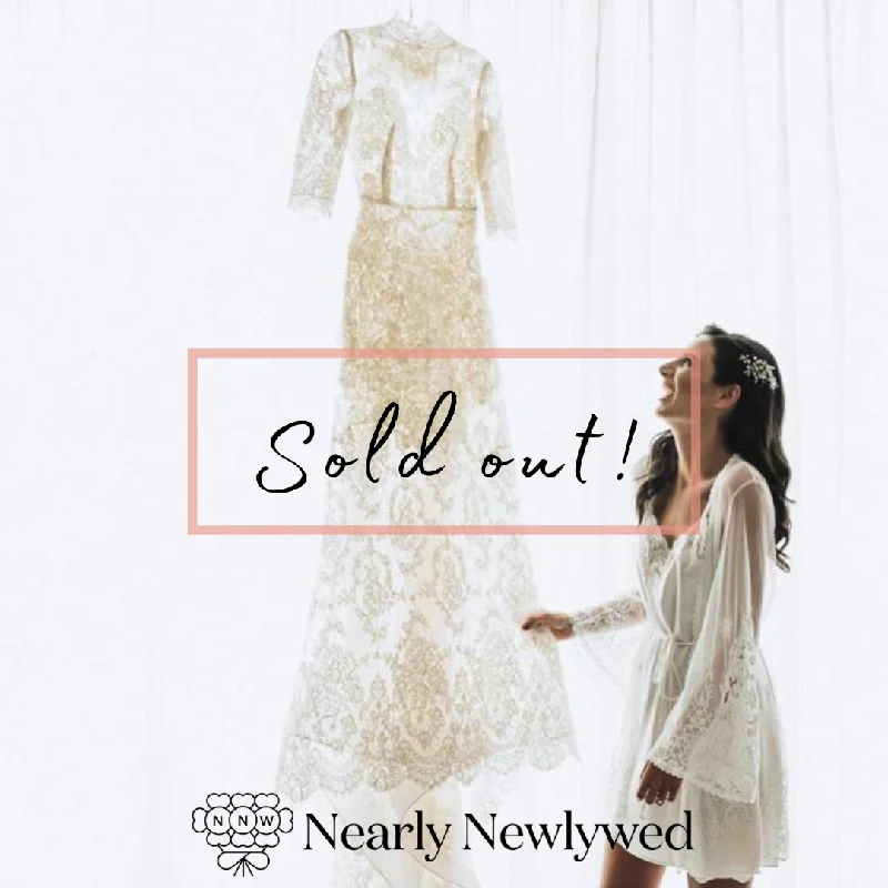 Enjoy Huge Discounts Now!Zac Posen Truly Zac Posen Lace and Tulle Ballgown with Illusion Neckline W