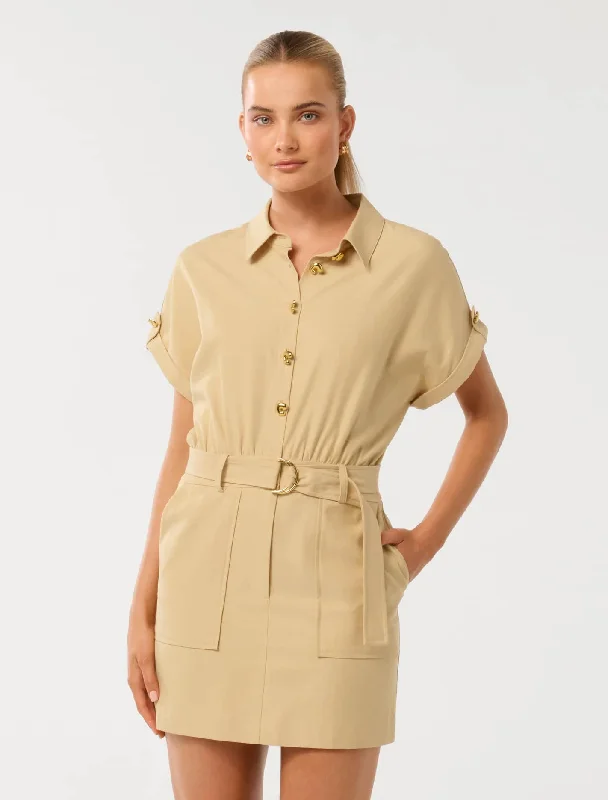 Stock Up and Save!Bree Utility Mini Dress