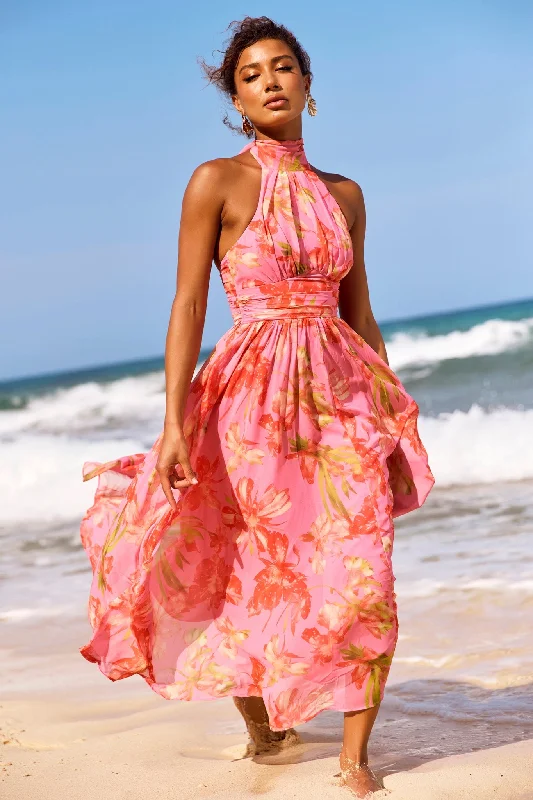 Your Favorite Sale is Back!Date Picking Midi Dress - Pink