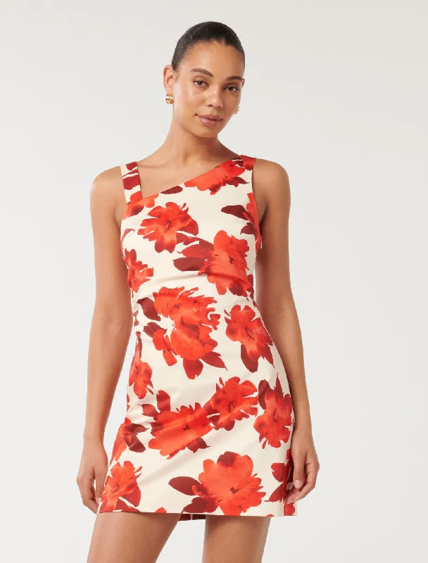 Mega Sale Happening Now!Elsie Asymmetric Mini Dress