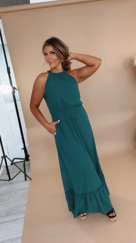 Don’t Wait – Shop Today!ECB Exclusive: Endless Memories Maxi Dress, Green