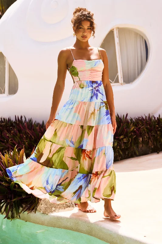 Special Offer – Act Fast!Endless Wishes Maxi Dress - Green Multi