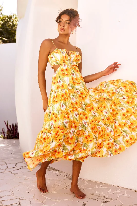 Shop Smart, Save Big!Forever Yours Maxi Dress - Yellow