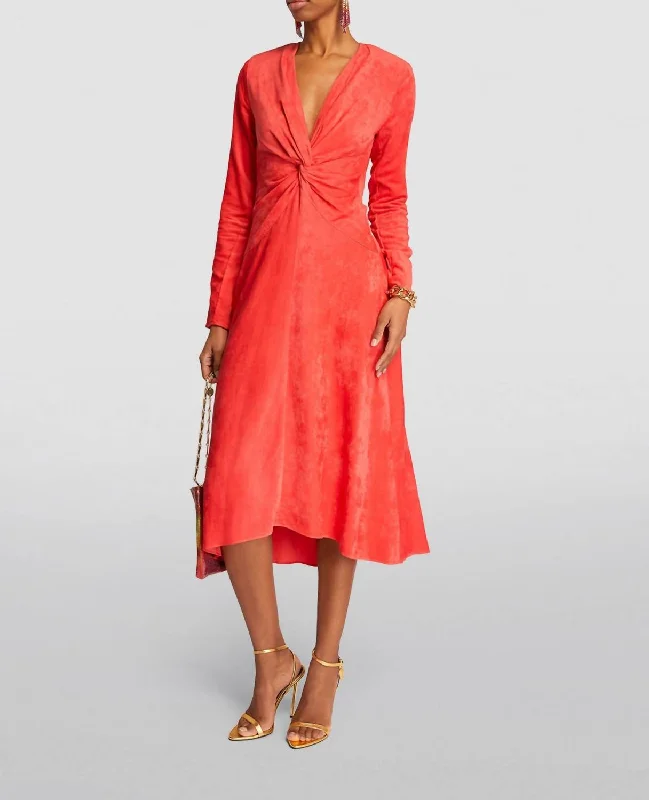 Shop Smart, Save Big!Havena Midi Dress In Coral