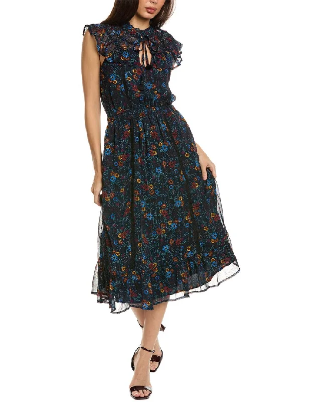 Enjoy Huge Discounts Now!Lost + Wander Midnight Festival Midi Dress