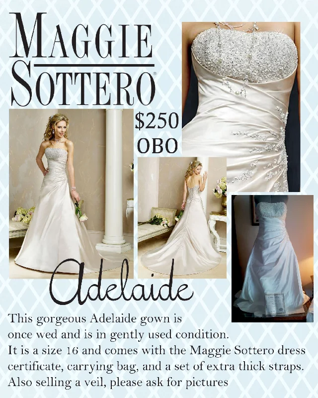 Your Discount is Waiting!Maggie Sottero Adelaide (Diamond White)