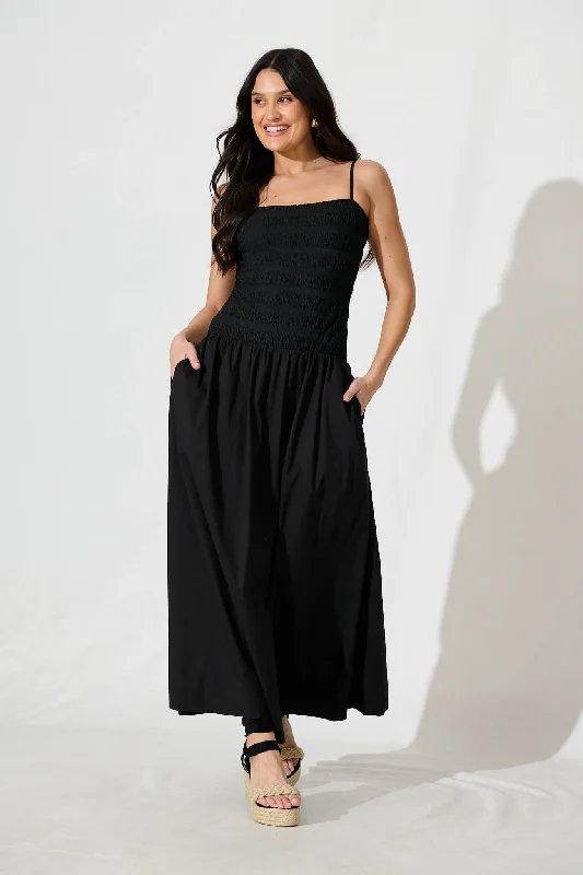 Save More When You Shop More!Mayotte Maxi Dress in Black