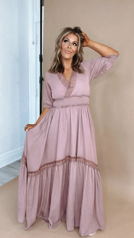 Your Shopping Spree Starts Here!ECB Exclusive: Most Admired Maxi Dress , Blush