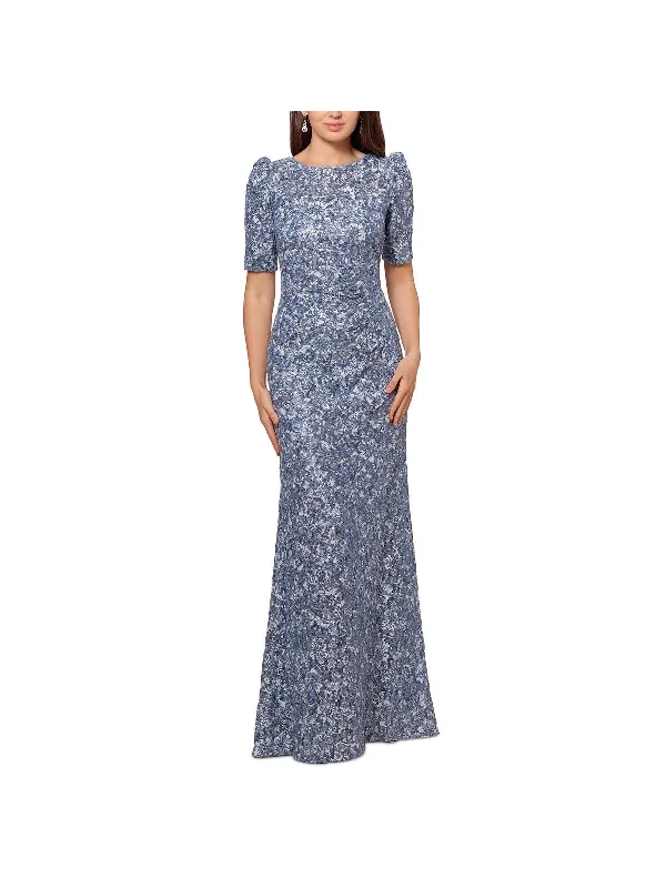 Your Wallet Will Thank You!Petites Womens Sequined Maxi Evening Dress