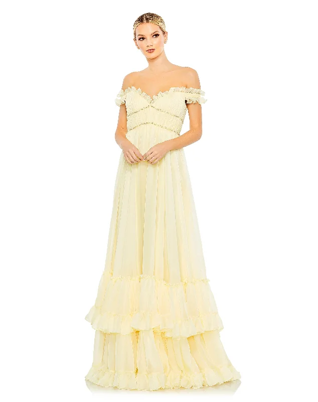 Today’s Deals, Tomorrow’s Regrets!Ruffle Tiered Babydoll Flowy Gown