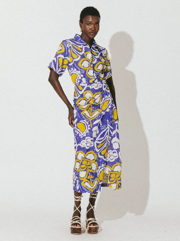 Grab Yours Before It’s Too Late!Shonda Midi Dress - Azores