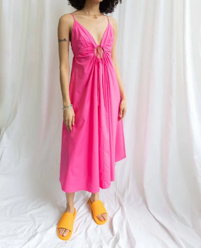 Best Offers of the Month!Sonatina Midi Dress In Fuchsia