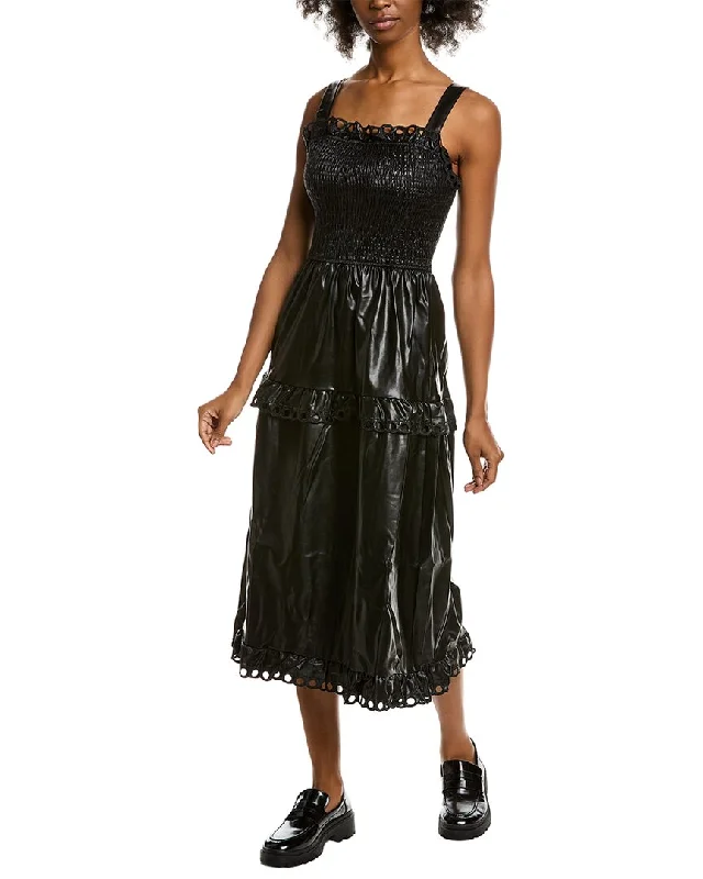 Save More with Every Purchase!Stellah Smocked Bodice Midi Dress