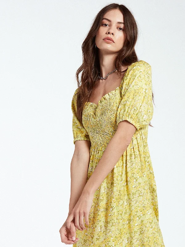 Flash Deals – Act Quickly!Wanna Have Sun Dress - Lime