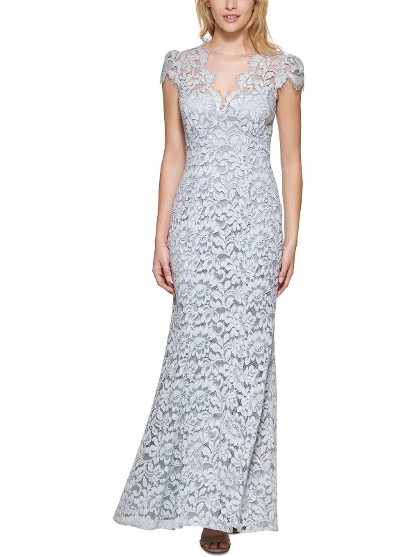 Your Best Deals Are Here!Womens Lace Long Evening Dress