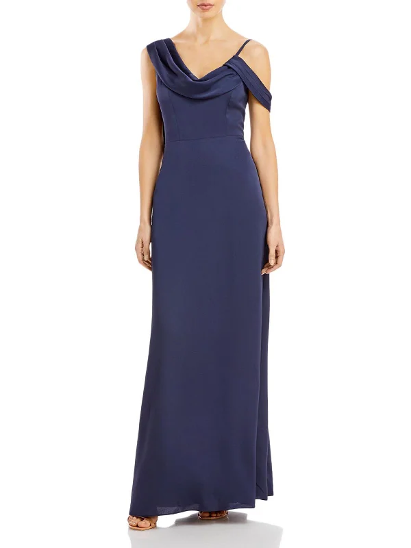 Hot Deals You Can’t Resist!Womens One Shoulder Maxi Evening Dress