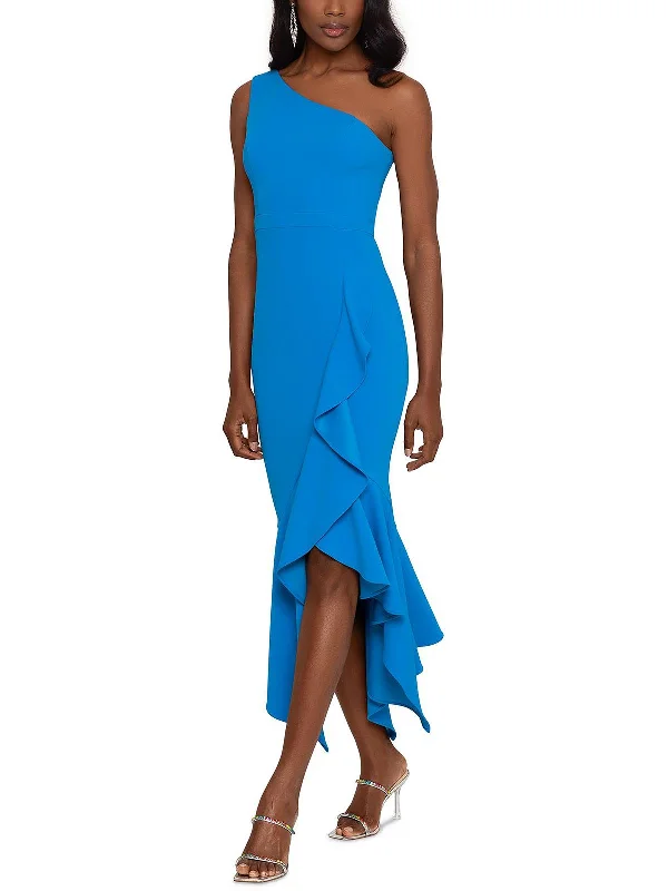 Save More When You Shop More!Womens Panel Hi Low Cocktail and Party Dress