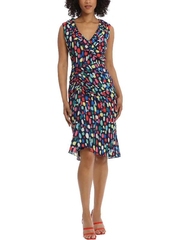 Incredible Savings Inside!Womens Printed Sleeveless Midi Dress