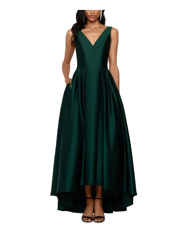 Shop the Hottest Deals!Womens Satin Maxi Evening Dress