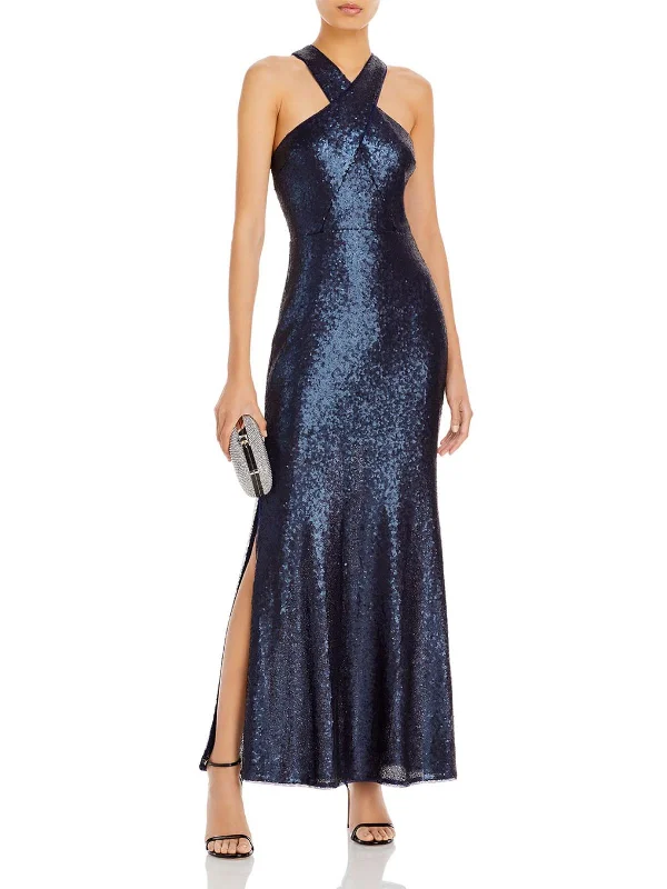 Huge Price Cuts Await!Womens Sequined Long Evening Dress