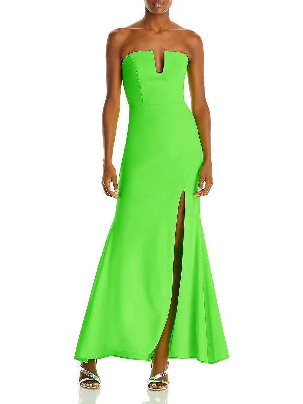 Time to Snag a Bargain!Womens Strapless Formal Evening Dress