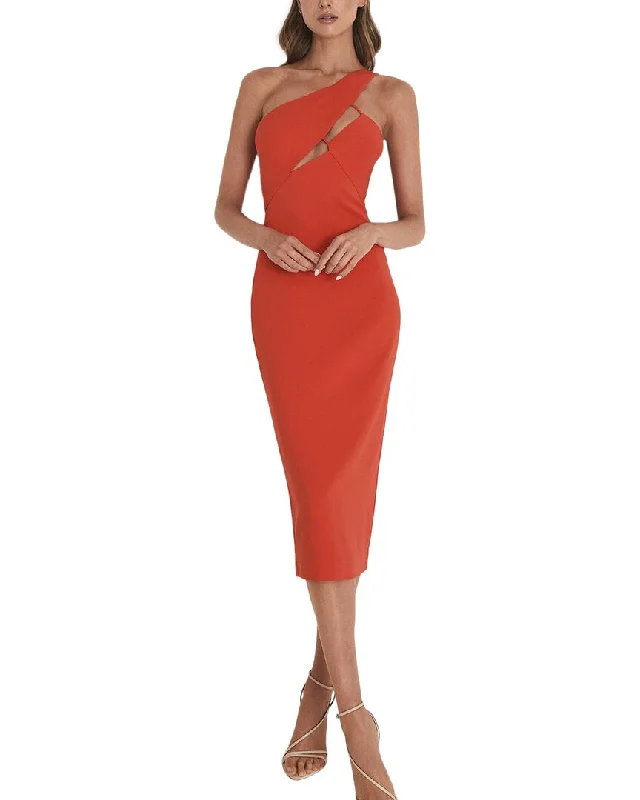 Huge Savings – Act Now!Reiss Elodie One-Shoulder Bodycon Midi Dress