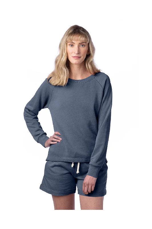 Everything Must Go!Alternative Womens Lazy Day Crewneck Sweatshirt - Dark Navy Blue