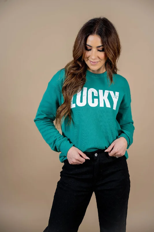 Shop Early, Save Big!Bold Lucky Graphic Crewneck