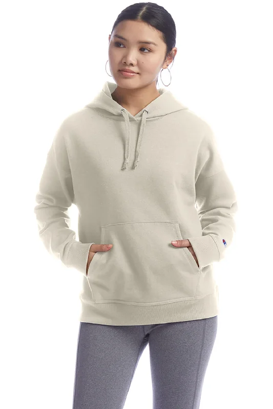 Shop Today, Save Tomorrow!Champion Womens PowerBlend Relaxed Hooded Sweatshirt Hoodie - Sand