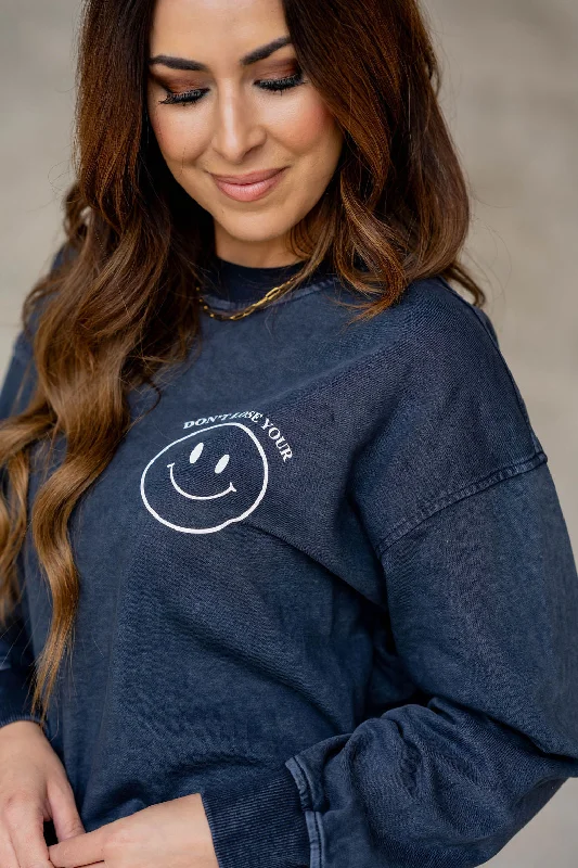 Shop Today, Save Tomorrow!Don't Lose Your Smile Graphic Crewneck